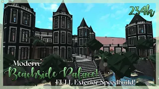 Modern Beachside Palace! (NO LARGE PLOT!) [part 1/3] || ext. tour + speedbuild || 234k || lizxrila