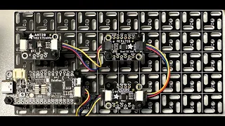 swirly grid for mounting prototype boards