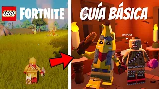 GUÍA Para LEGO FORTNITE Todo lo QUE DEBES APRENDER para JUGAR!