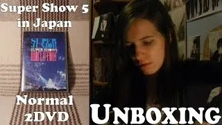 Unboxing - Super Show 5 in Japan Normal DVD edition - 2 discs