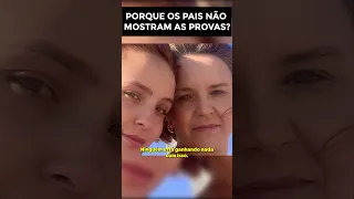 Porque os pais não mostram as provas? | Caso Larissa Manoela #shorts