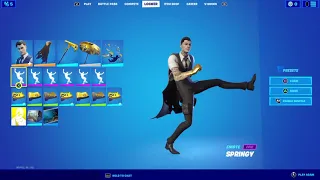 Fortnite - Midas - Springy emote