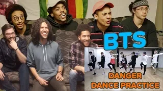 BTS (방탄소년단) 'Danger' dance practice | REACTION