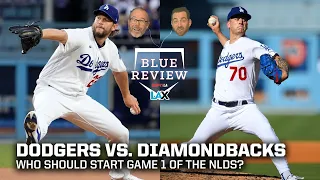 The NLDS is set! Your first chance to react to #Dodgers-Diamondbacks on the #BlueReview