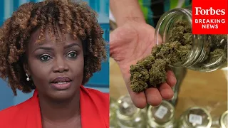 ‘Guided By Evidence’: Karine Jean-Pierre Discusses HHS Recommendation To Reschedule Marijuana