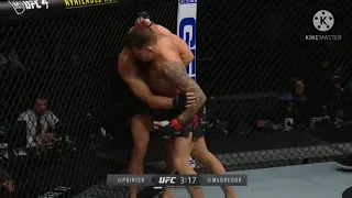 Conor McGregor Lands Vicious Shoulder Strike on Dustin Poirier