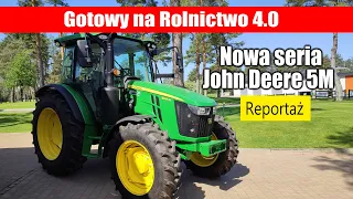 Nowy John Deere 5M – ciągnik do prac mieszanych gotowy na rolnictwo 4.0 – Poznaj szczegóły!