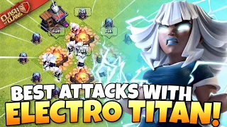 INSANE TH15 attacks with New ELECTRO TITAN Troop! Clash of Clans