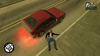 GTA SA - Car Crash Inertia X Ragdoll Bullet Physics Mod