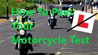 How To Pass Your Motorcycle Test