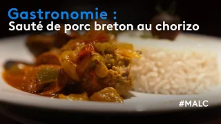 Gastronomie : sauté de porc breton au chorizo