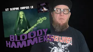 BLOODY HAMMERS  "Let Sleeping Corpses Lie"  (Reaction)