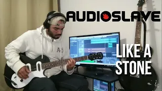 AUDIOSLAVE - Like a Stone | Electric Guitar Cover by WERTGUITAR | Long live Chris Cornell