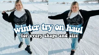 A WINTER OUTFIT VIDEO FOR EVERY SHAPE AND SIZE *yes that includes you*