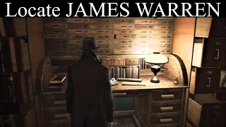 The Sinking City: Locate James Warren - Archive Search (Fathers and Sons)