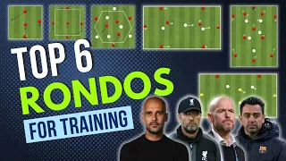 6 Best Soccer Rondo Drills to IMPROVE Your Team!