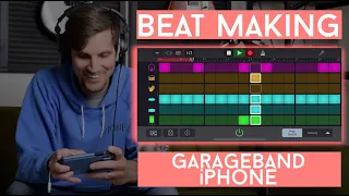 How To Make Beats On GarageBand // GarageBand iPhone Beat Making Tutorial