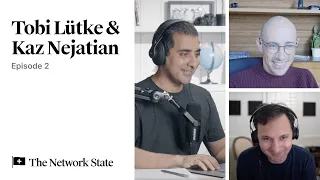 Tobi Lütke & Kaz Nejatian on Shopify's Country-Sized Economy | Network State Podcast with Balaji #2