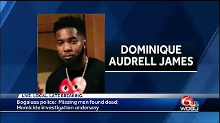 Missing man found dead in Bogalusa