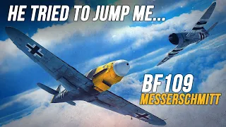 This P-47 Thunderbolt Tried his Luck on me...Bf109 Dogfight | Digital Combat Simulator | DCS |