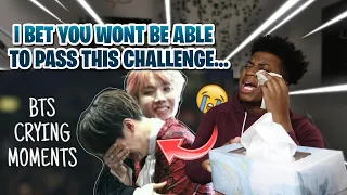 BTS Crying Moments| Ultimate Try Not To Cry Challenge..**YOU CANT KEEP FROM TEARING UP**