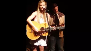 Emmy Rose Russell performing her song for Memaw, "Unwinding the Strings"