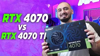 ТОП ВИДЯХА? RTX 4070 vs 4070 TI - Обзор и тесты в играх