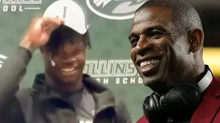 Top Star Recruit Travis Hunter SHOCKS College Football By Joining Deion Sanders & Jackson State!