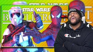 THAT BANANA IS CRAZY (PAUSE) THE EMPIRE STRIKES CRINGE | Star Wars Battlefront II (TheRussianBadger)