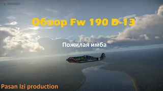 Обзор Fw 190 D-13 в War Thander