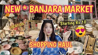 Exploring * NEW * BANJARA MARKET GURGAON With Location Best Home Decor & Kitchen Items | Haul