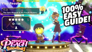 Princess Peach Showtime | The Dark Museum & The Purple Mystery | Easy Guide