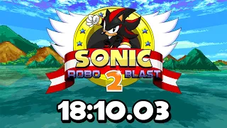 [TAS] Sonic Robo Blast 2 - Shadow Any% - 18:10.03 RTA, 16:06.34 IGT (2.2.10)