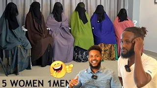 1NiN AYAA KU DHEX JIRO KASOO DHEX SAAR EE QAADO LACAG | 5 WOMEN vs 1MAN