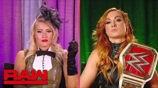 Becky Lynch and Lacey Evans’ interview gets heated: Raw, June 10, 2019