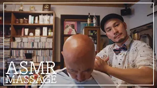 【Yamaguchi barber】 4th generation x 3rd generation | ASMR/MASSAGE_6