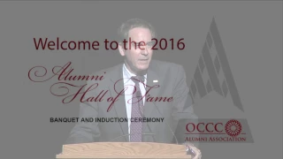 2016 Alumni Hall of Fame Banquet and Induction Ceremony