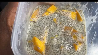 HOW TO MAKE HEALTHY MANGO COCONUT CHIA PUDDING | Healthy Dessert Recipe!