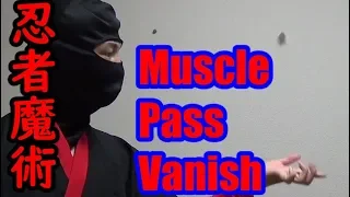 ninja coin vanish tutorial/Ninja Muscle Pass Vanish/UHM