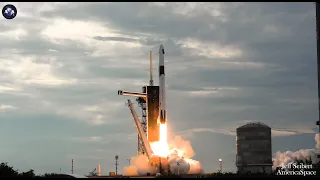 SpaceX launches the Axiom-2 mission with a crew of 4 to the to the ISS on a new Falcon 9 booster.