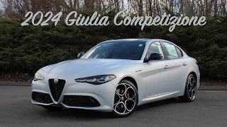 2024 Alfa Romeo Giulia (Competizione) - Features & POV Test Drive Review