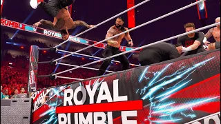 Royal Rumble But Only Bloodline Members Are Allowed WWE 2K22