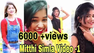 Mithi simla dance video|Wow Crazy video Mithi snack video,mithi vigo video Mithi vidmate video dance