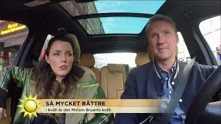 Miriam Bryant: "Man ska inte låtsas som man inte är knäpp i huvudet" - Nyhetsmorgon (TV4)