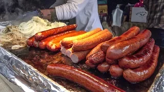 Huge "Kielbasa" Sausages from Poland. London Street Food