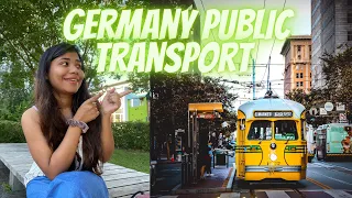 PUBLIC TRANSPORT IN GERMANY| 9 EURO TICKET| ICE, SBAHN, RB, UBAHN| TICKET MACHINE- HOW IT WORKS?