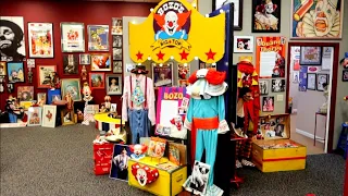 STEVE-O's Clown Instructor Shows Me International CLOWN HALL OF FAME! AMAZING!