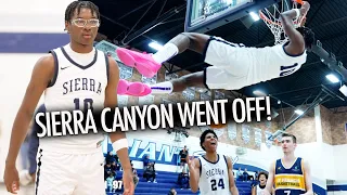 Bryce James Goes Wild in Sierra Canyon 60 point W vs Australia Team!