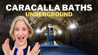 The Astonishing Underground Of The Baths Of Caracalla - A Must See!
