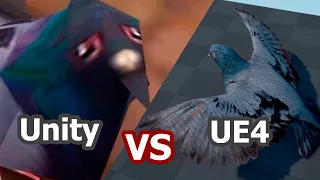 Unity 3d vs Unreal Engine 4 сравнение